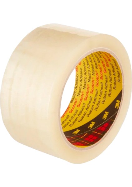 371 Şeffaf Koli Bandı 6 Adet 50MM x 100MT