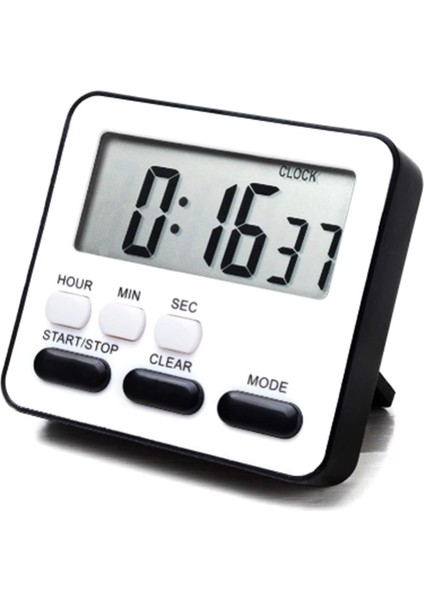 ZK-2206 Alarmlı Dijital Öğrenci Sınav Kronometresi 24 Saat Ileri ve Geri Sayım Kronometresi Saat / Alarm / Kronometre / Mıknatıslı
