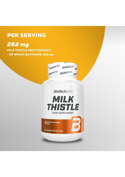 Milk Thistle Deve Dikeni- 60 Caps fiyatları