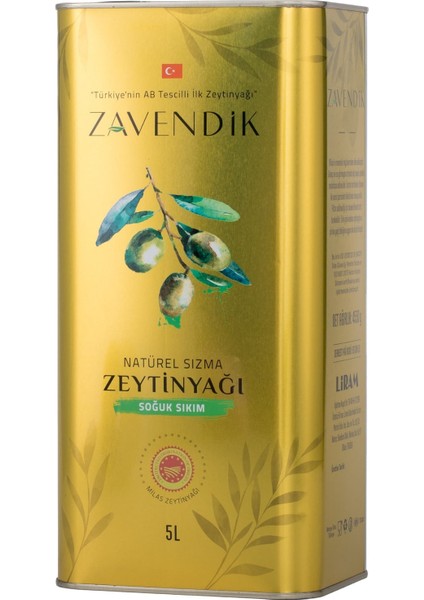 Natureal Szıma Zaytinyağı 5 Lt