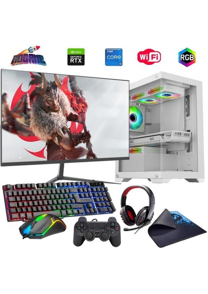 I5 12400F 16GB Ddr4 1tb M2 8gb RTX3050 27" Monitörlü (Gaming Set)