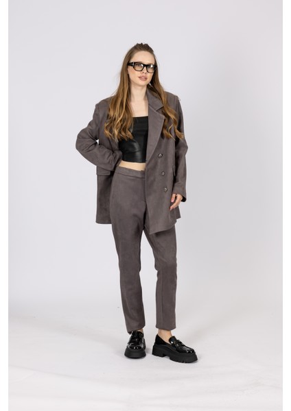 Nubuk Havuç Pantolon