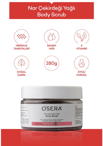 Body Scrub Besleyici Arındırıcı Nemlendirici Vücut Peelingi 280 gr fiyatları