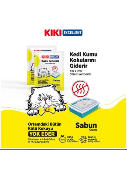 Kedi Koku Giderici Sabun Kokulu 15 Adet - 25 gr