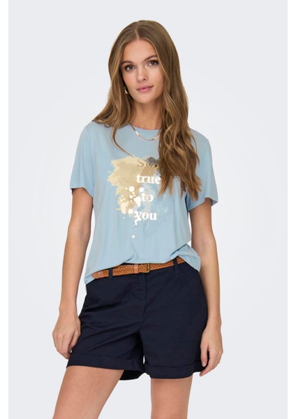 Onlfree Regular Fit T Shirt Bayan T Shirt 15303212 modelleri