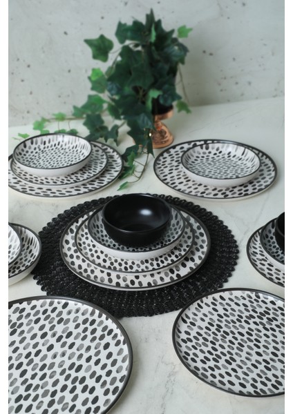 Shadow Nordic Yemek Takımı 24 Parça 6 Kişilik 21434