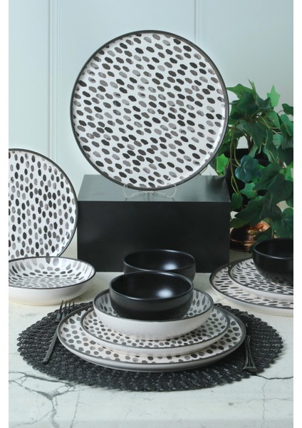 Shadow Nordic Yemek Takımı 24 Parça 6 Kişilik 21434