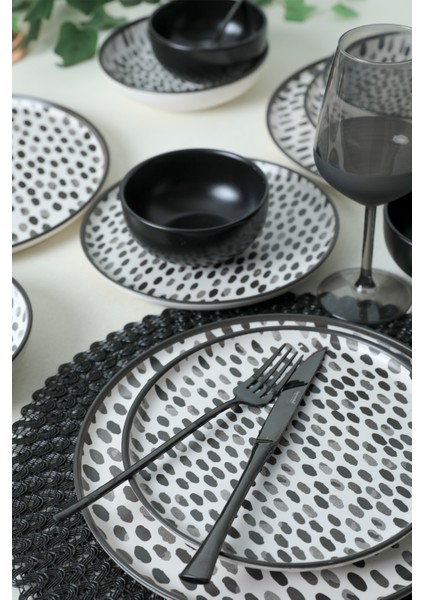Shadow Nordic Yemek Takımı 24 Parça 6 Kişilik 21434