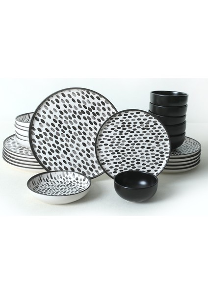 Shadow Nordic Yemek Takımı 24 Parça 6 Kişilik 21434