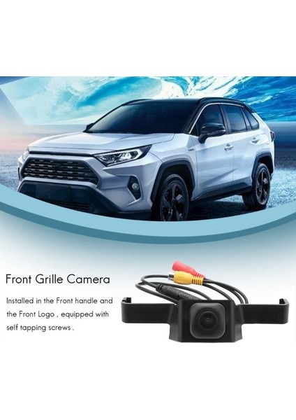 Sagrado Ccd Araba Ön Izgara Kamera Ön Görünüm Park Logosu Kamera Gece Görüş Toyota Rav4 2020 Için (Yurt Dışından) fırsatları