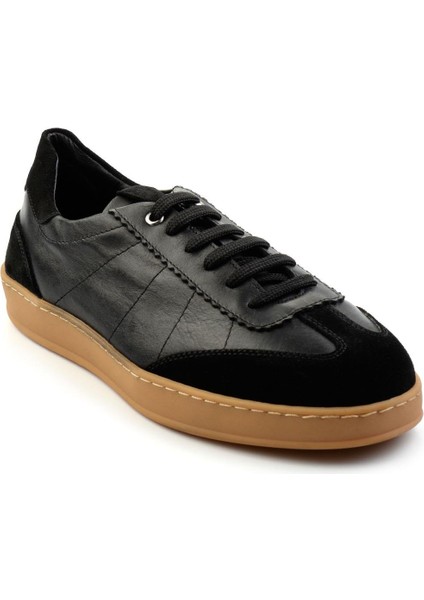 Siyah Leather Erkek Sneaker E01087114702 fiyatları