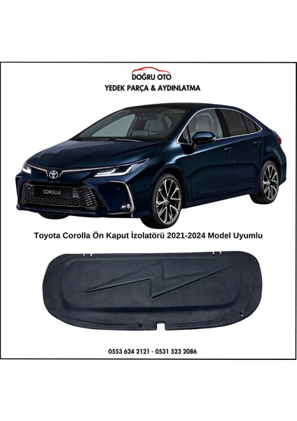 Honda Civic Kaput Altı Izalatör ( Izolatör ) Keçe 2021-2024 Model Uyumlu