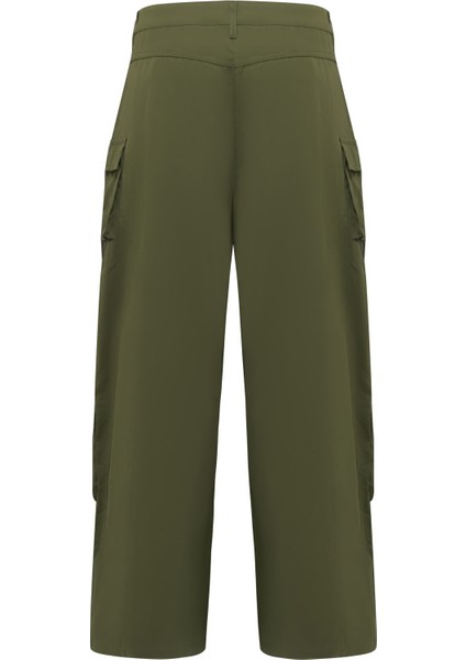 F21 Wide-Leg Kargo Pantolon