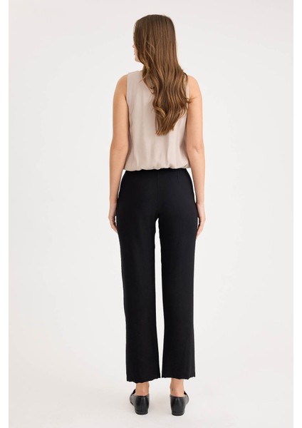 Yüksek Bel Pileli Pantolon indirimleri