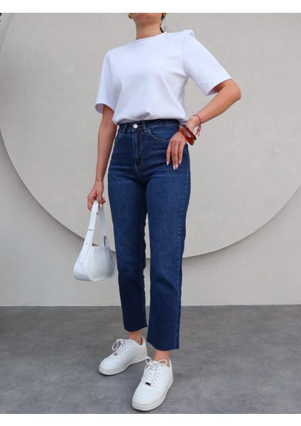 Acı Kahve Paça Kesik Orj Jean