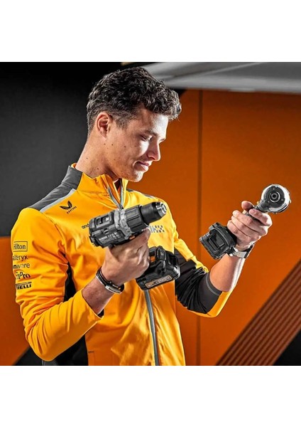 Mclaren Serisi 18V Kömürsüz Darbeli Matkap+Darbeli Tornavida 2'li Combo Kit + 2 x 5.0AH + Şarj Aleti DCK200MP2T fiyatları