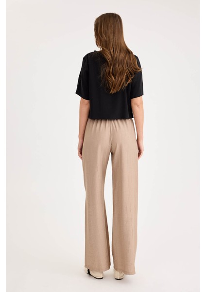 Beli Lastikli Geniş Paça Pantolon fırsatları