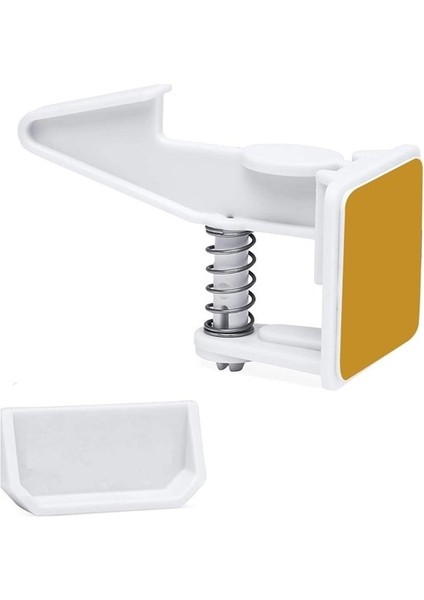 Bebek Çocuk Güvenliği Korumalı Yapışkan Çekmece ve Dolap Için Tutucu Gizli Güvenlik Kilidi (4604)