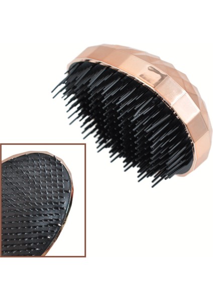 Rose Gold Saç Düzleştirici Tarak
