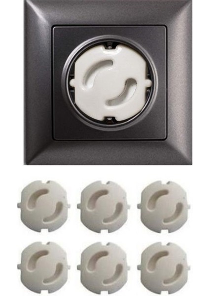 Bebek Çocuk Priz Koruma Kapağı (6 Adet) Çocuk Güvenliği, Priz Muhafazası, Priz Kapatıcı (4604) indirimleri