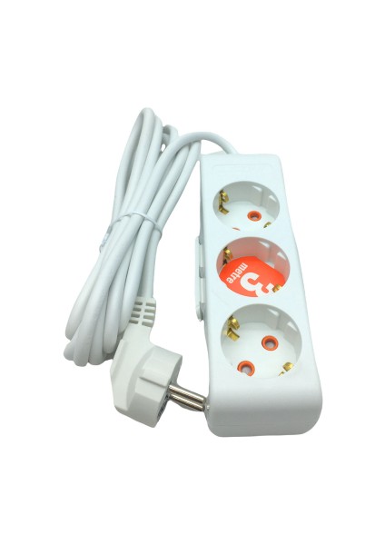 3lü 3mt.uzatma Kablo Grup Priz (4604)