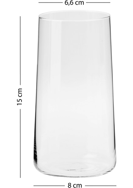 Dragonfly 4'lü Meşrubat Bardağı - Renkli - 520 ml fırsatları
