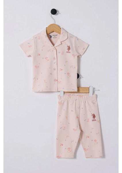 Toz Pembe Kız Bebek Takım