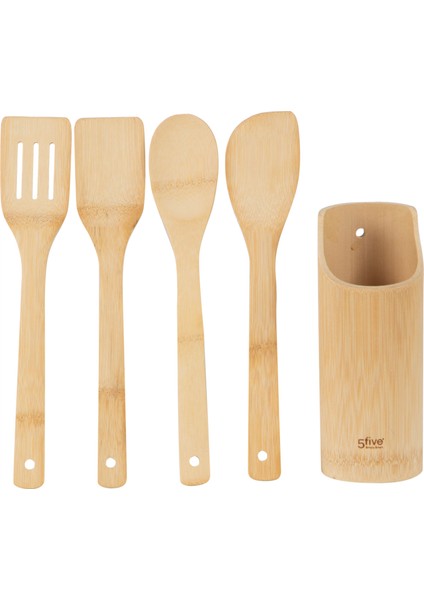 Bambu Servis Gereçleri & Kaşıklık Set