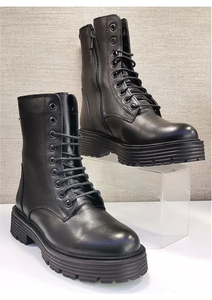 CB-23820-1 Kadın Deri Postal Bot