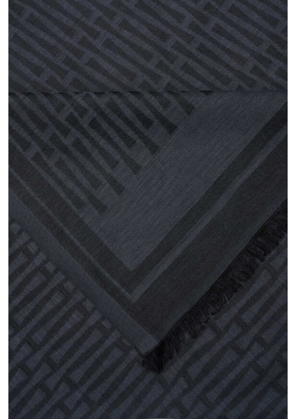 Iman I Koyu Gri Pamuk Ipek Şal 80X210 fiyatları