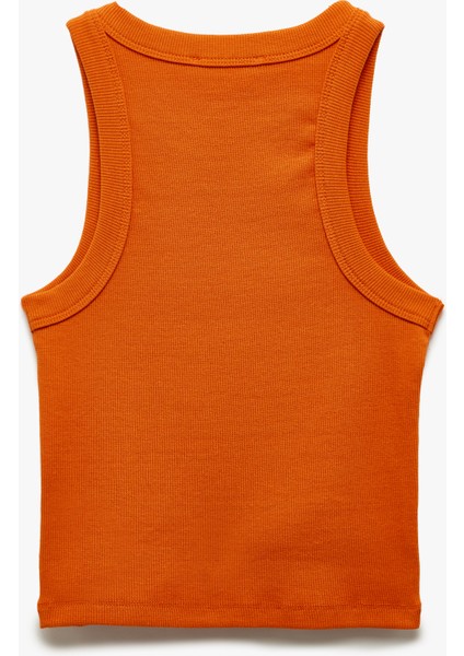 Pamuklu Dar Kesim Kaşkorse Kolsuz Basic Halter Yaka Atlet fiyatları