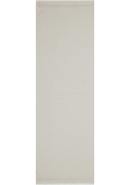 Iman I Gri Pamuk Ipek Şal 80X210