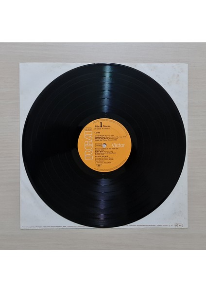 - Low - 1977 - Dönem Baskı Plak - Longplay - Lp