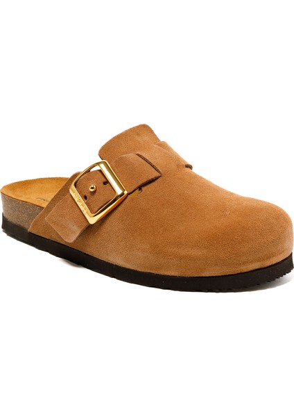 Kadın Terlik 17D5 Frau Velour-S Terra (Brown)