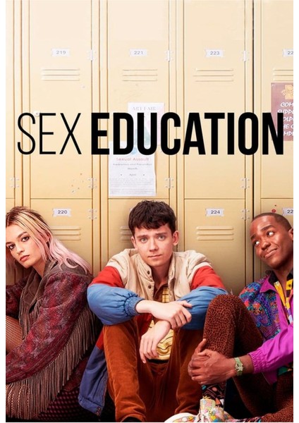 S. E. X. Education (2019) 5 ( Tv - Dizi ) (Folyo / Afiş / Poster) ( 70 cm x 100 cm )