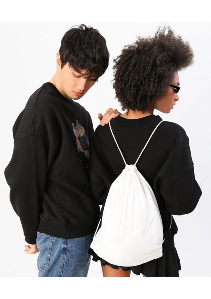 Bisiklet Yaka Teddy Sevgili Kombini Şardonlu Yumuşak Dokulu Sweatshirt fiyatları