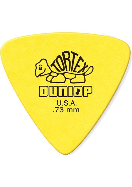 Jim Dunlop 431P.73 Tortex Triangle Yellow 6'lı Paket Pena (0.73 Mm) fiyatları