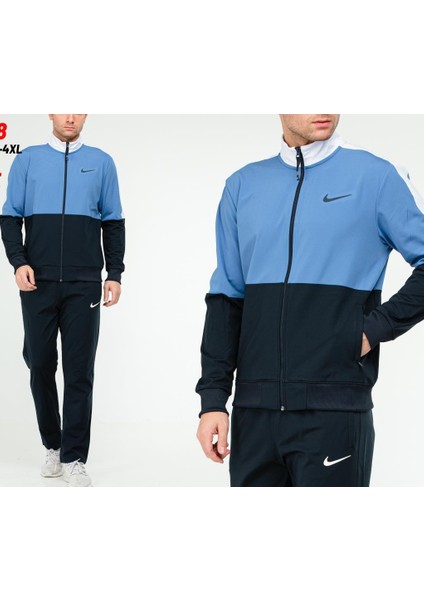 Nike EA-4058 Battal Beden Erkek Polyester Eşofman Takımı