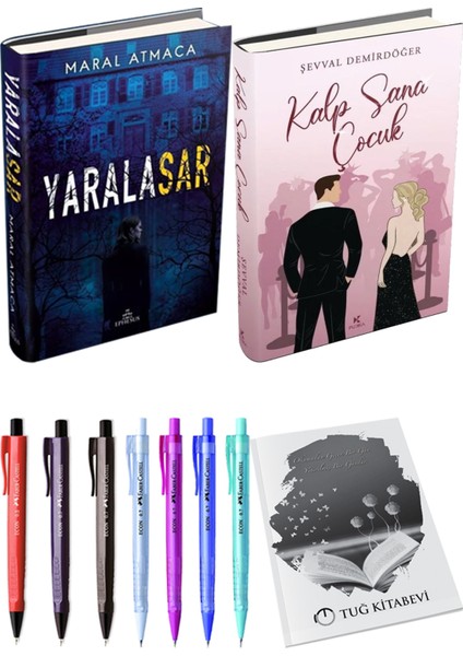 Kalp Sana Çocuk (Ciltli) ve Yaralasar 1 (Ciltli) (2'li Set)
