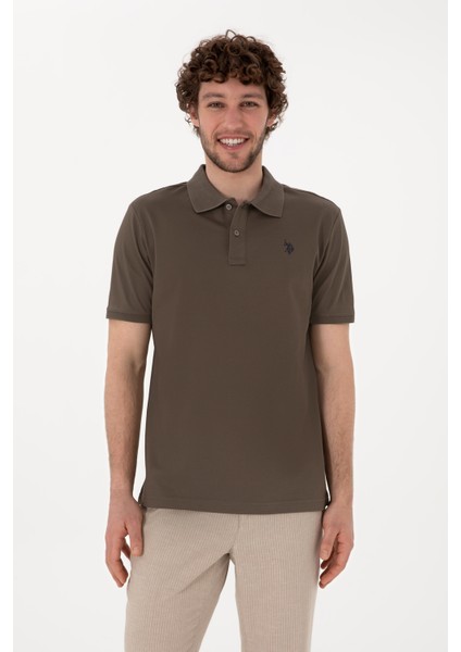 Erkek Vizon Tişört Basic 50298016-VR052