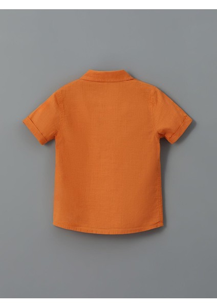 Lcw Kids Kısa Kollu Basic Erkek Bebek Gömlek ve Şort 2'li Takım modelleri