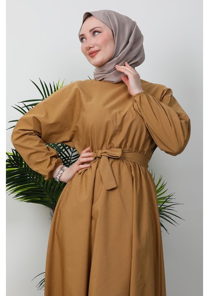 Mevlana Trikoton Elbise Sütlükahve indirimleri