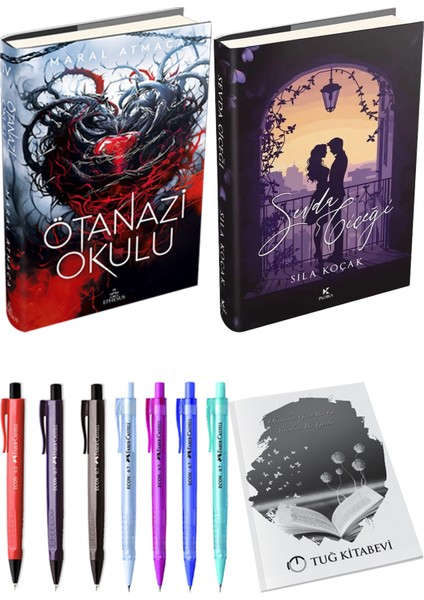 Sevda Çiçeği (Ciltli) ve Ötanazi Okulu 4 (Ciltli) (2'li Set)