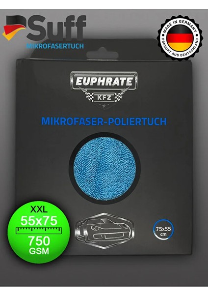 75X55CM Orjinal Alman Üretimi 750 Gsm Tank Bezi Gri-Mavi-Yeşil-Bej Renkli fiyatları