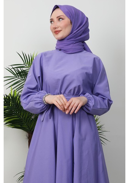 Mevlana Trikoton Elbise Lila indirimleri