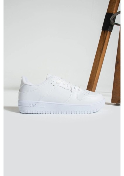 Aır Rahat Taban Günlük Beyaz Spor Ayakkabı ve Sneaker (Bir Beden Büyük Tercih Ediniz!) fiyatları