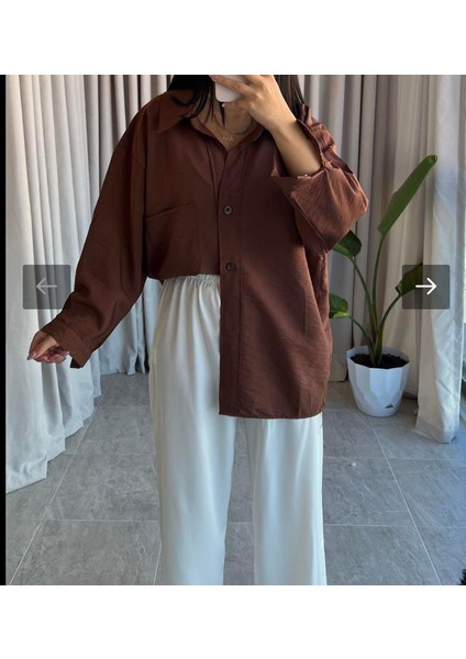 Bambu Oversize Gömlek