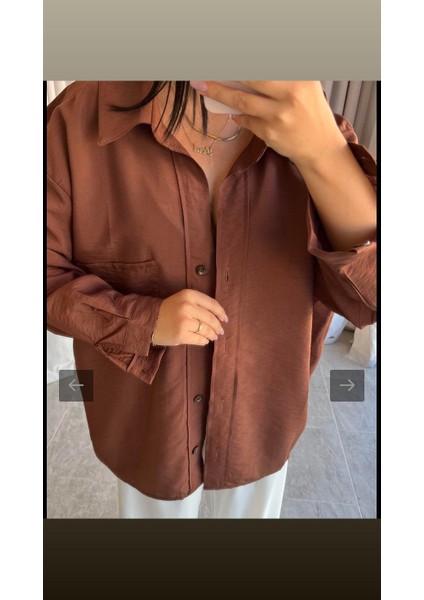Bambu Oversize Gömlek