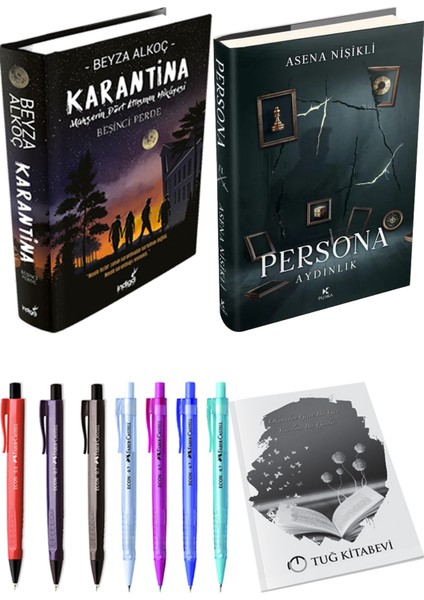 Persona 2 / Aydınlık (Ciltli) ve Karantina 5 (Ciltli) (2'li Set)