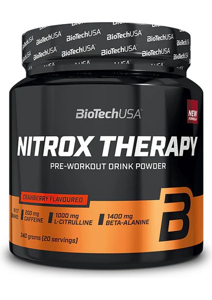 Nitrox Therapy Preworkout 340 G